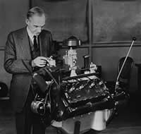 The Flathead was the first independently designed and built V8 engine mass produced by the Ford Motor Company.